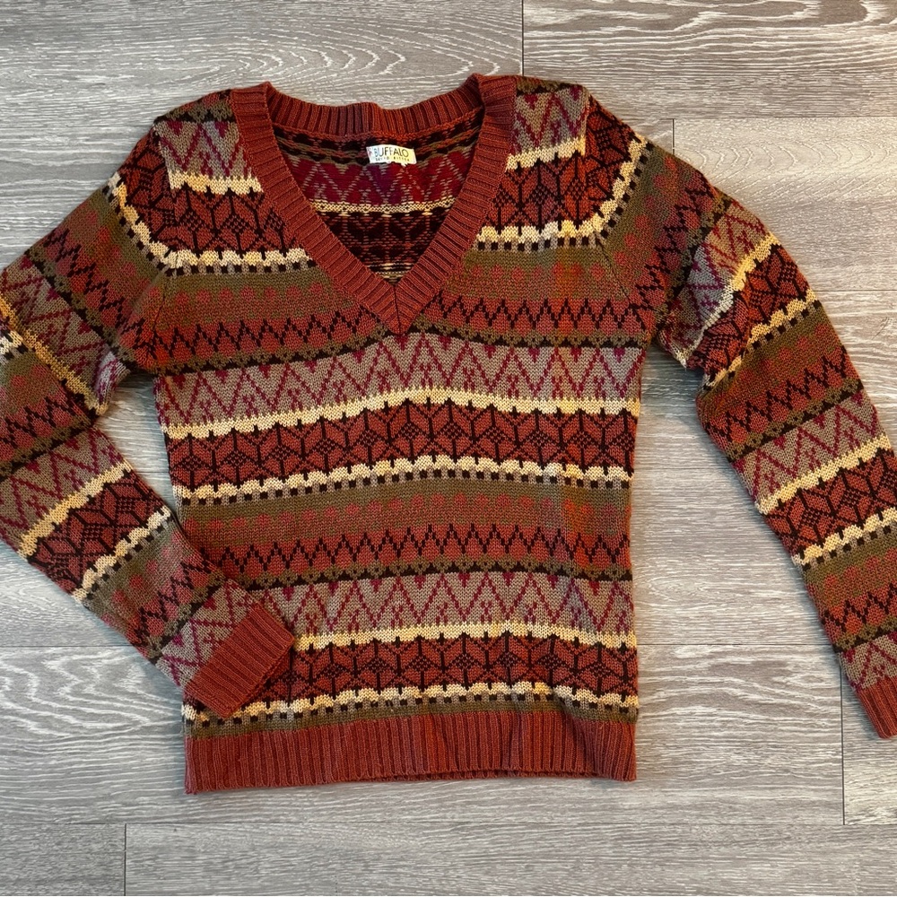 Vibrant Patterned Sweater